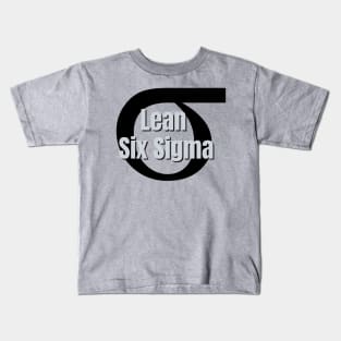 Lean Six Sigma / Sigma Symbol Kids T-Shirt